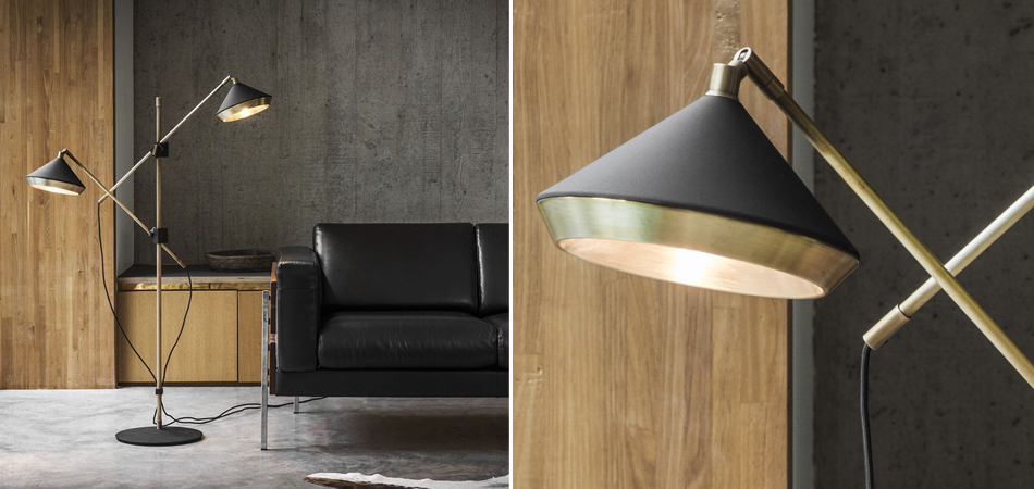 ТОРШЕР Bert Frank SHEAR Черный ТОРШЕР Bert Frank SHEAR Черный - Loft-Concept в Казани
