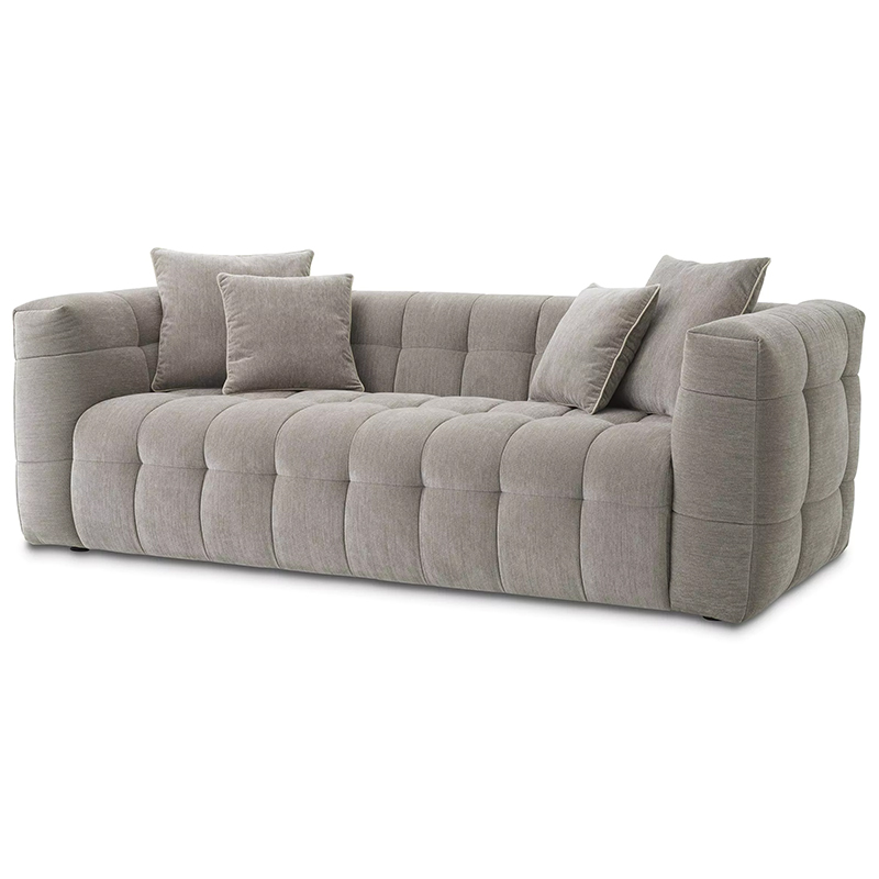 Диван Eichholtz Sofa Breva Grey Серый в Казани | Loft Concept 