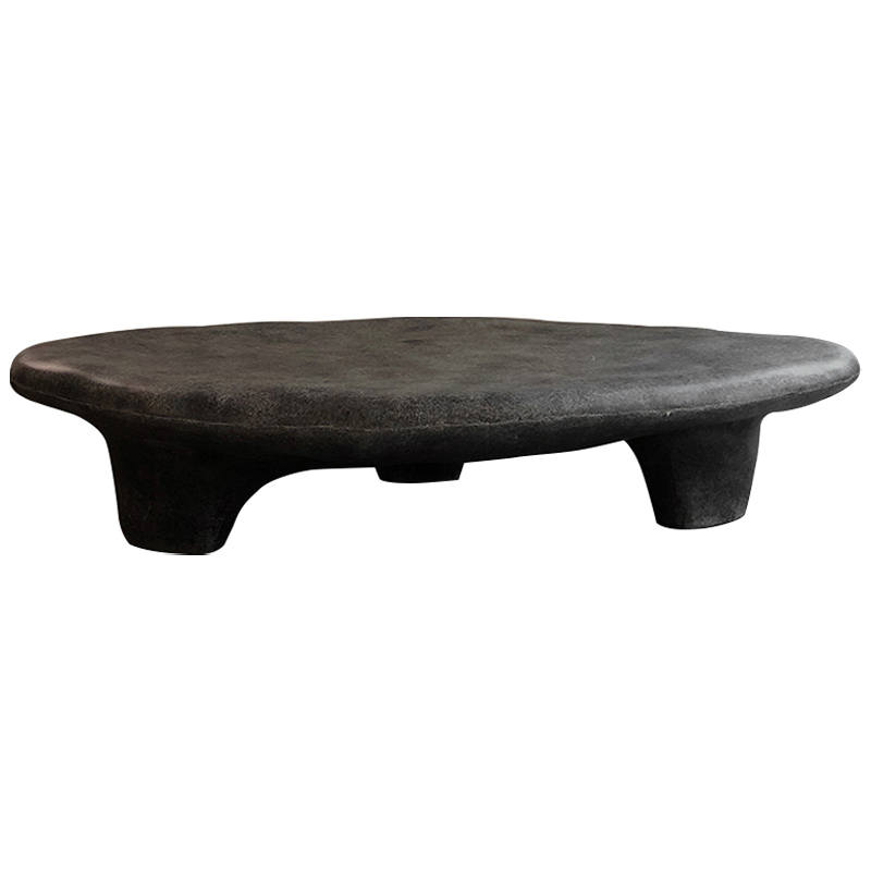 Кофейный стол Stone Coffee Table Black Черный в Казани | Loft Concept 