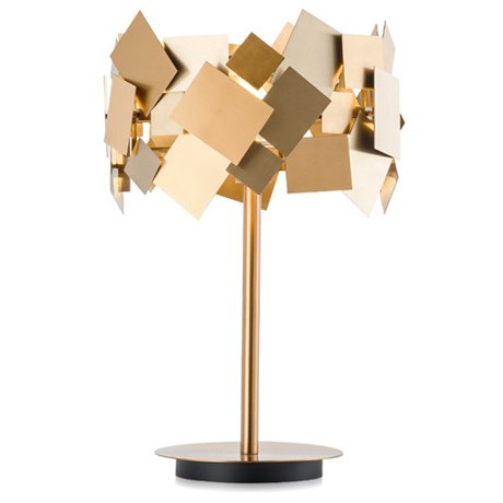 Настольная лампа Gold Plate Table Lamp  в Казани | Loft Concept 