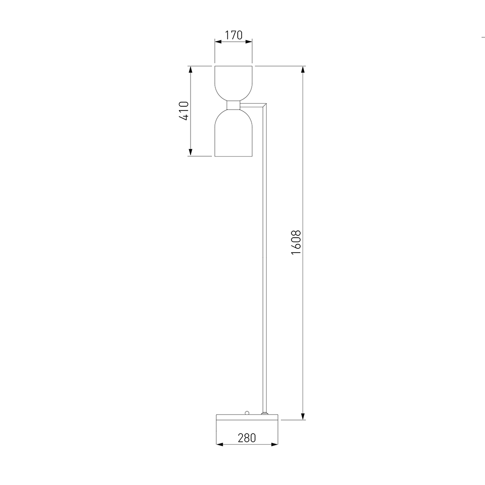 Торшер Light maker studio white and smok в Казани