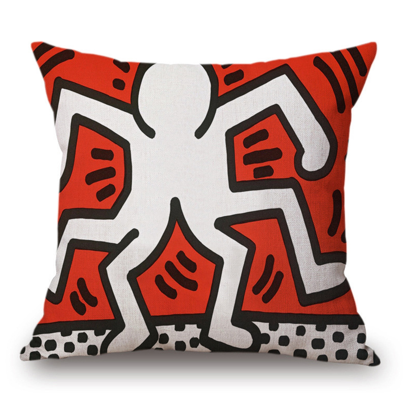 Подушка Keith Haring 2 Мульти в Казани | Loft Concept 