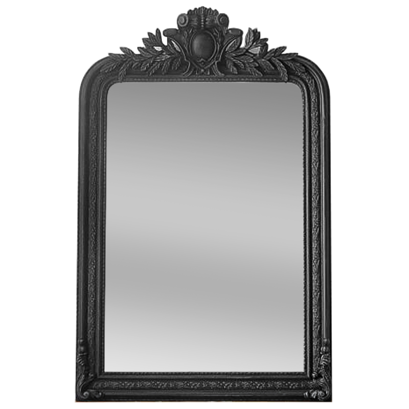 Зеркало Polastron Mirror Black Винтажный черный в Казани | Loft Concept 