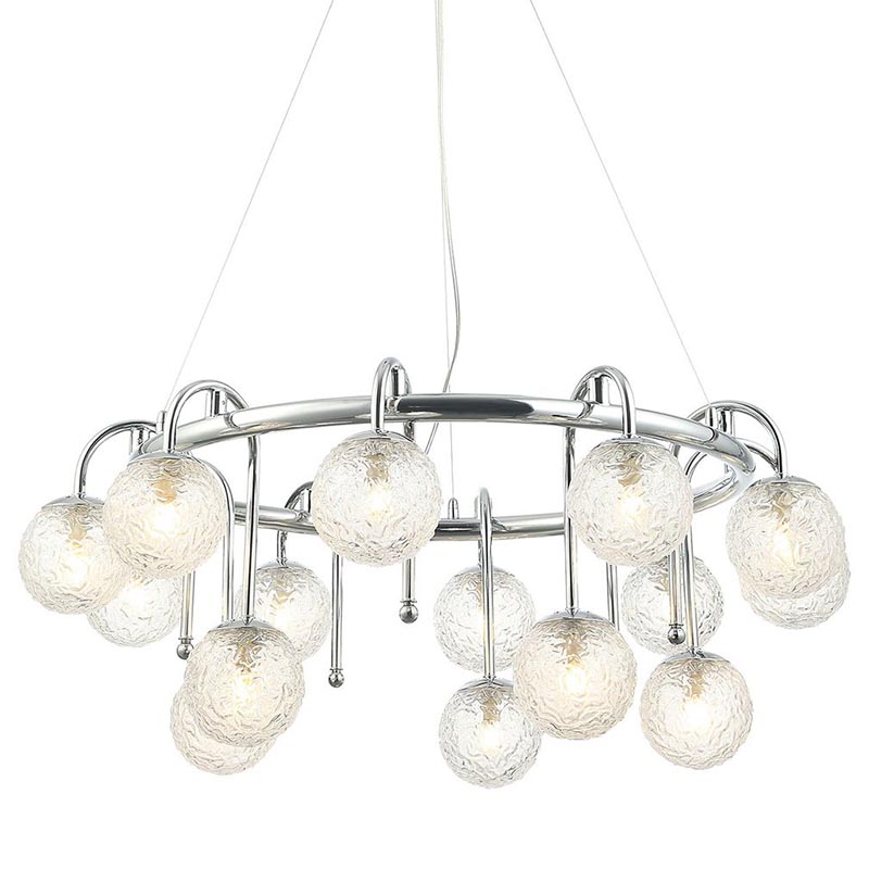 Люстра Lennert Chrome Chandelier Хром в Казани | Loft Concept 