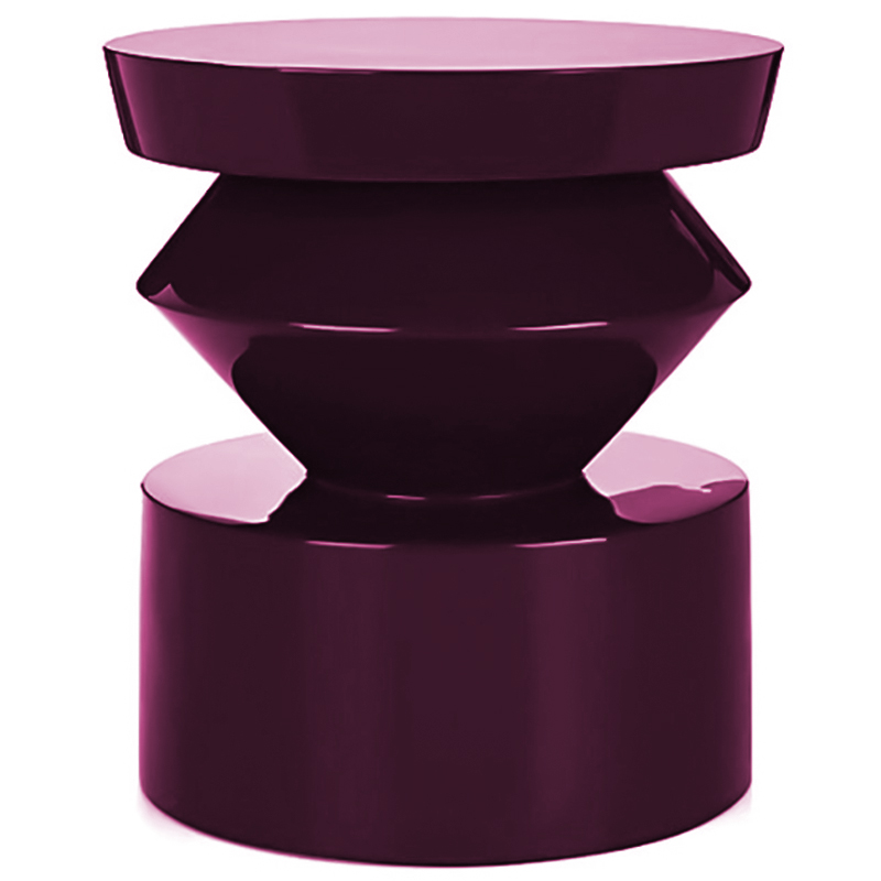 Приставной столик UMA SIDE TABLE Purple Пурпурный в Казани | Loft Concept 