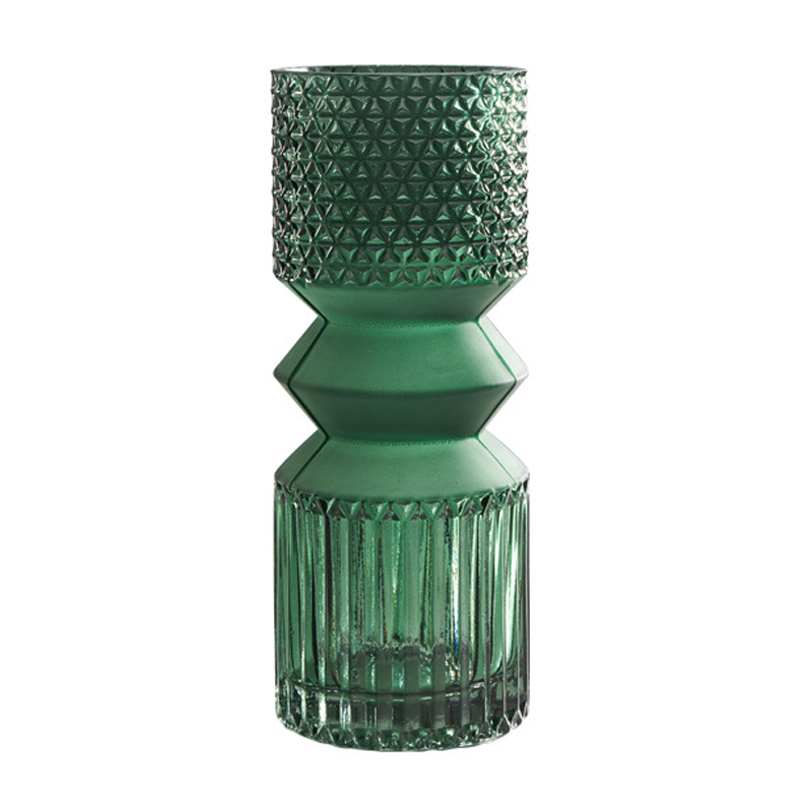 Ваза Vase Golden Throat Cup green Зеленый в Казани | Loft Concept 