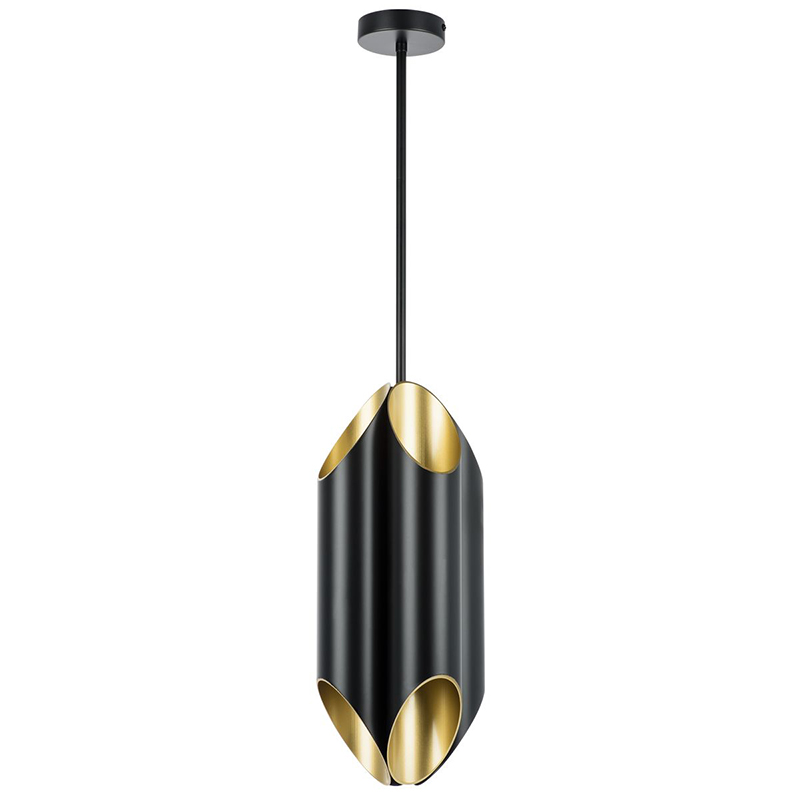 Подвесной светильник Garbi Black Pipe Organ Hanging Lamp Черный Золотой в Казани | Loft Concept 