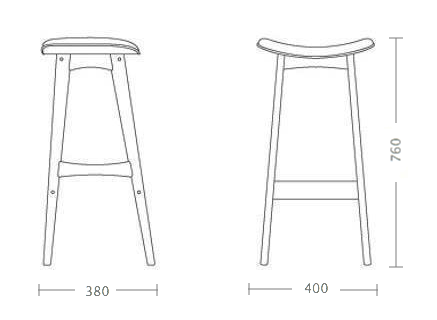 Стул Johannes Andersen Allegra Bar Stool в Казани