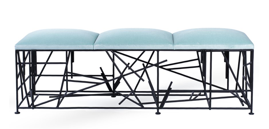 Банкетка Kelly Wearstler TURMONT BENCH  - фото №1