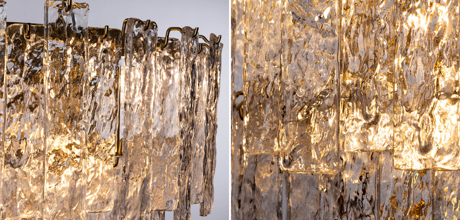 Люстра Iceberg Glass с Рельефным стеклом - фото №1