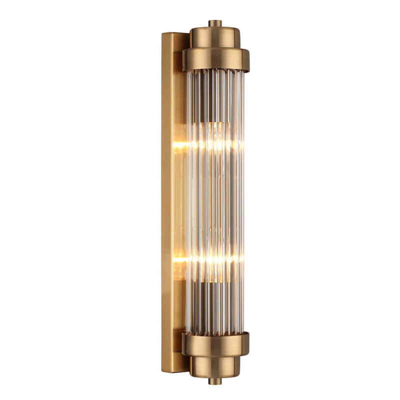 Бра Dirck Glass TUBE Sconce Bronze Бронза в Казани | Loft Concept 