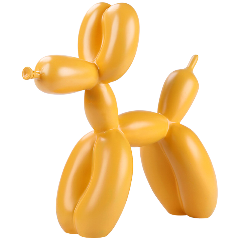 Статуэтка Jeff Koons Balloon Dog Matte Yellow Желтый в Казани | Loft Concept 