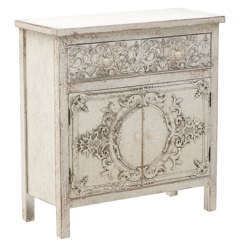 Комод в стиле прованс Senchia Provence Chest of Drawers Молочный в Казани | Loft Concept 