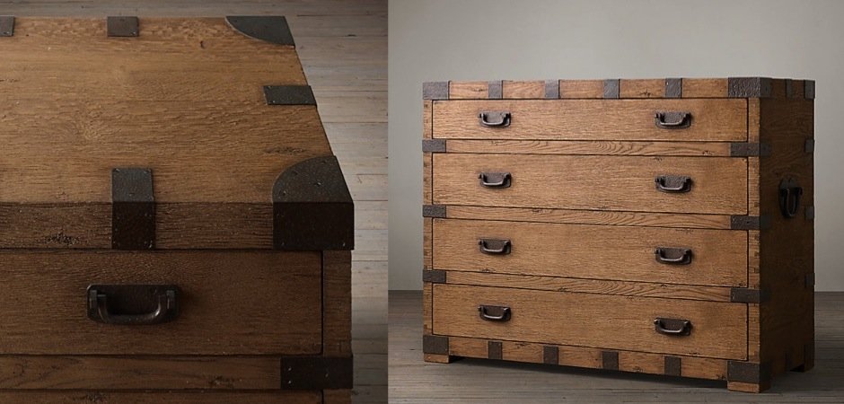 Комод в винтажном стиле Vintage Antique Oak Комод в винтажном стиле Vintage Antique Oak - Loft-Concept в Казани