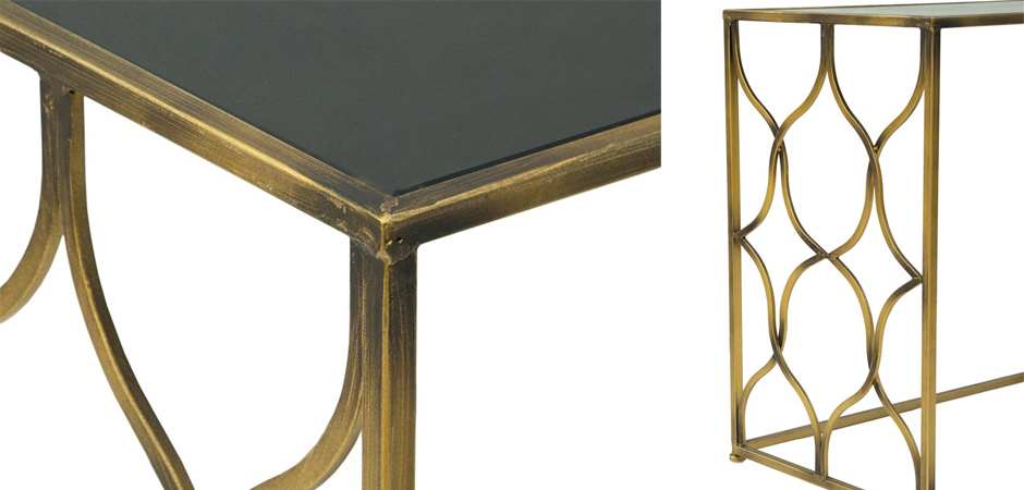 Консоль Golden Broken Rhombuses - Loft-Concept в Казани