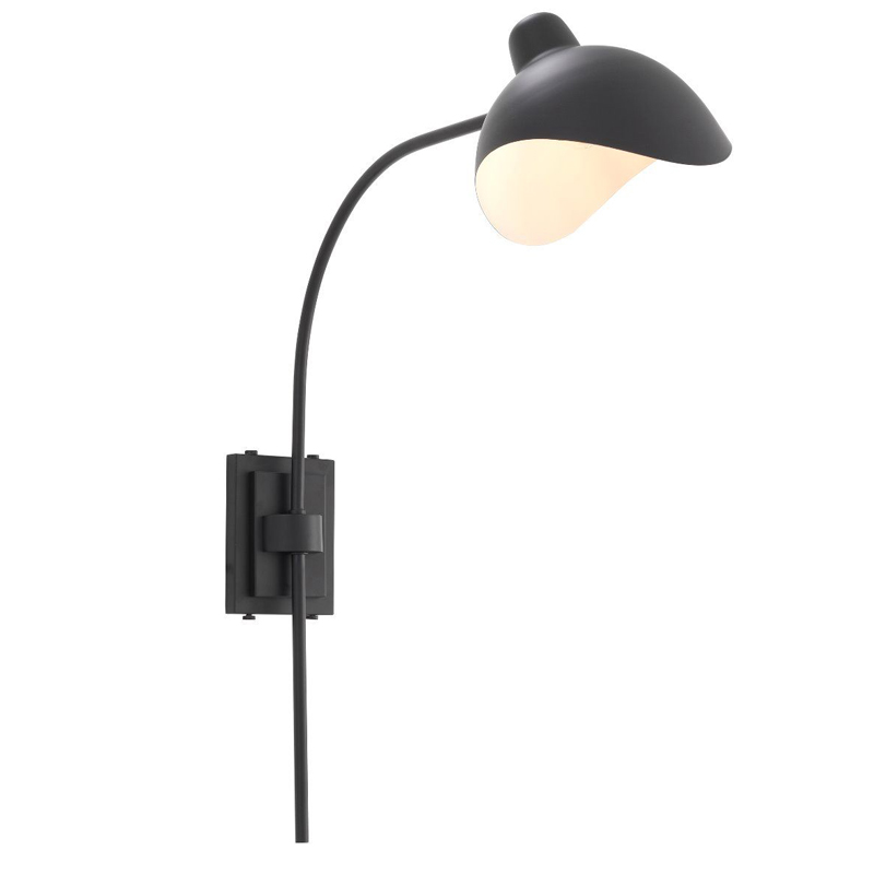 Бра Wall Lamp Pelham Black Черный в Казани | Loft Concept 