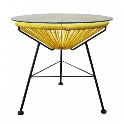 Приставной стол Acapulco side table Yellow Морская синь Желтый Оранжевый Зеленый Черный Белый в Казани | Loft Concept 