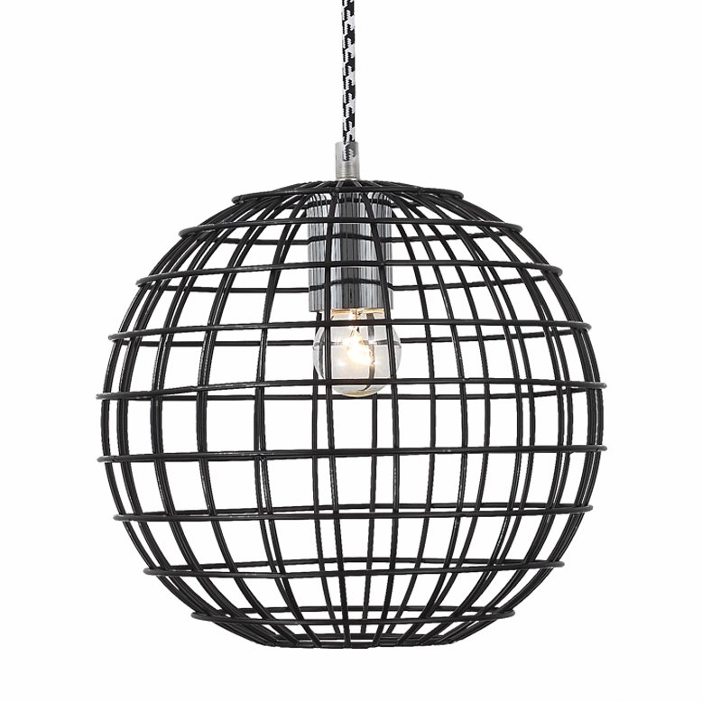 Люстра Iron Farm Cage Pendant Black Черный в Казани | Loft Concept 