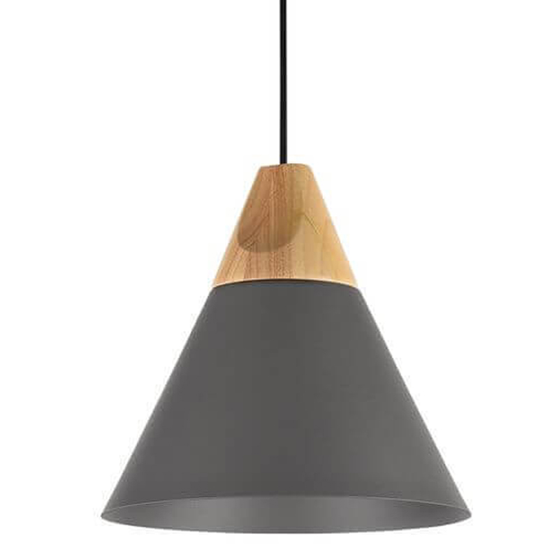 Подвесной светильник Opaque Light grey 22 Серый Коричневый в Казани | Loft Concept 