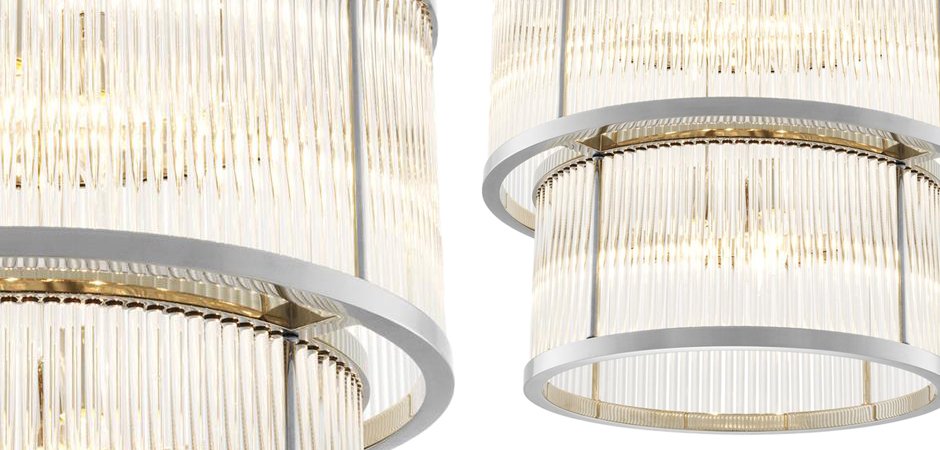 Люстра Chandelier Palmera Nickel - Loft-Concept в Казани