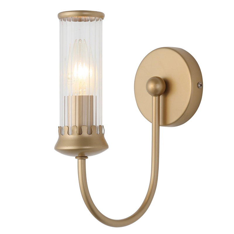 Бра Morgane Sconce gold Золотой Прозрачный в Казани | Loft Concept 