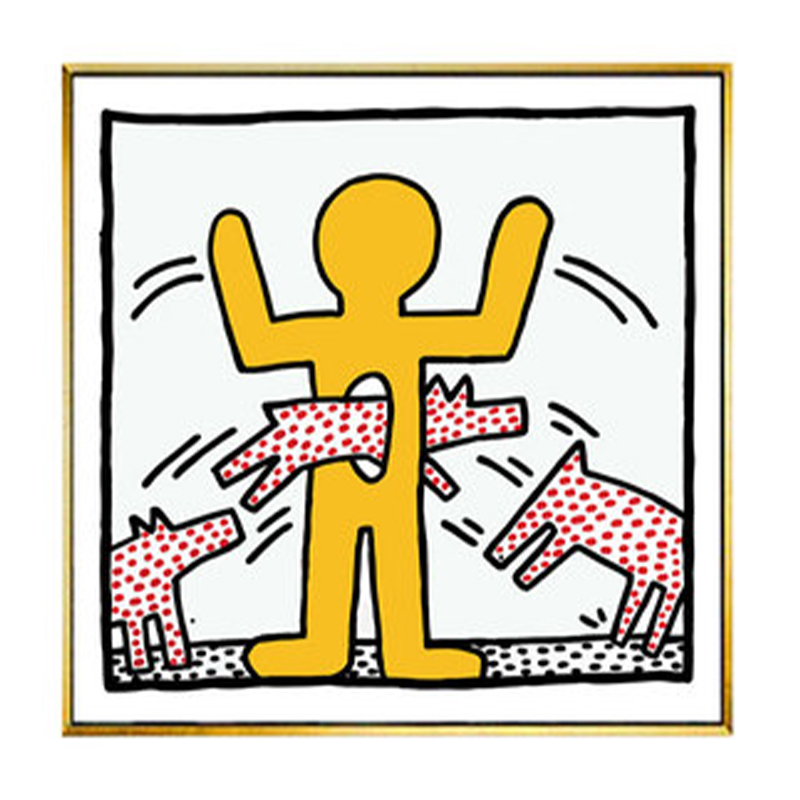 Постер Keith Haring 19 Мульти в Казани | Loft Concept 