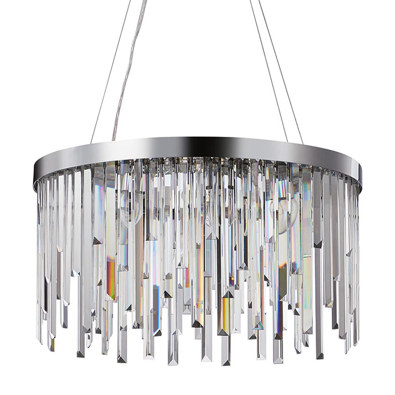 Люстра Bennett Chandelier chrome 60 Хром Прозрачный в Казани | Loft Concept 