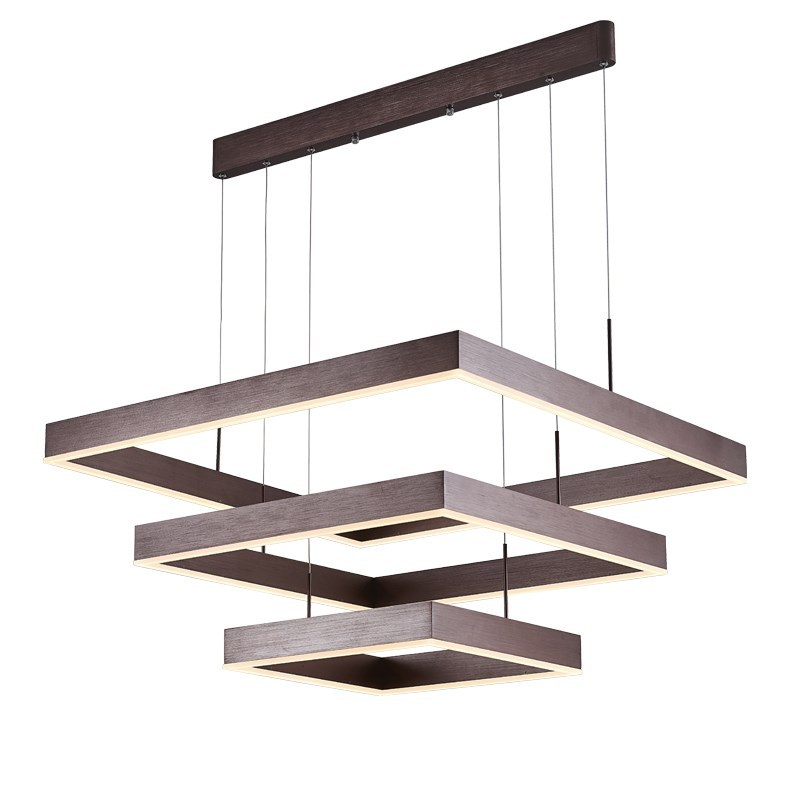 Люстра Ribbon Squares Chandelier Темная бронза в Казани | Loft Concept 