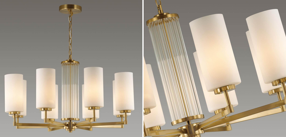 Люстра Pillars на 8 ламп - Loft-Concept в Казани