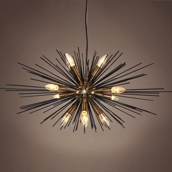 Люстра Astra Chandelier Sputnik Gold & Black  в Казани | Loft Concept 