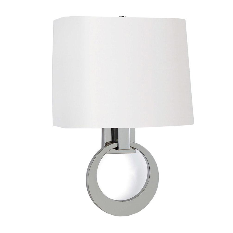 Бра Dana Sconce Silver Ring Серебряный Белый в Казани | Loft Concept 