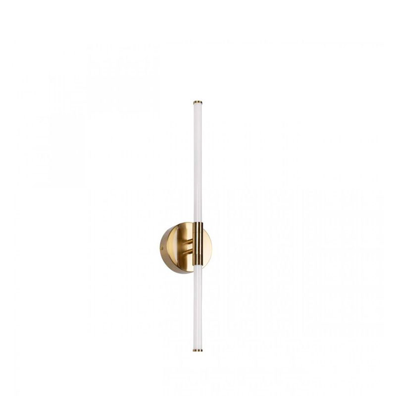 Бра светодиодное Trumpet Tube Gold 60 см Золотой Белый в Казани | Loft Concept 