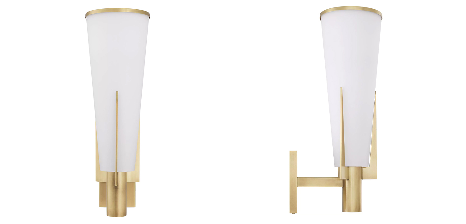 Бра Eichholtz Wall Lamp Dino Brass - фото