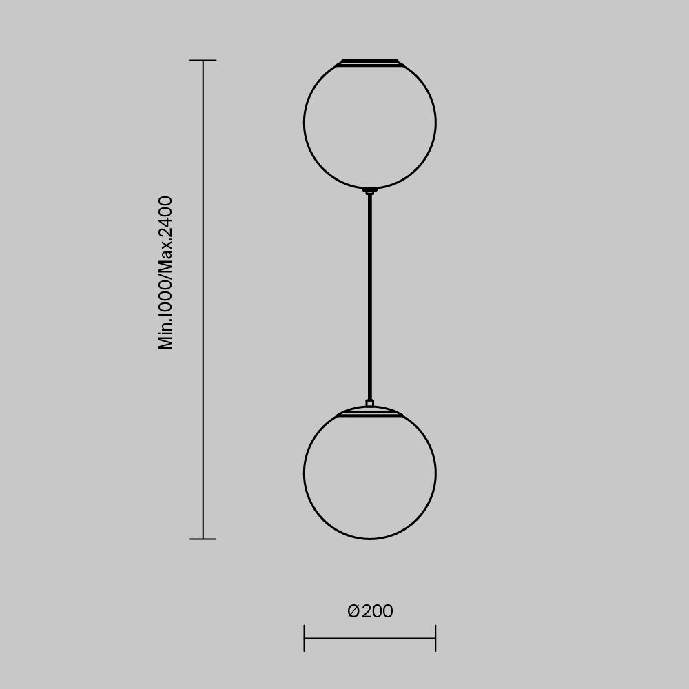 Подвесной светильник Twins 20Вт 3000К в Казани