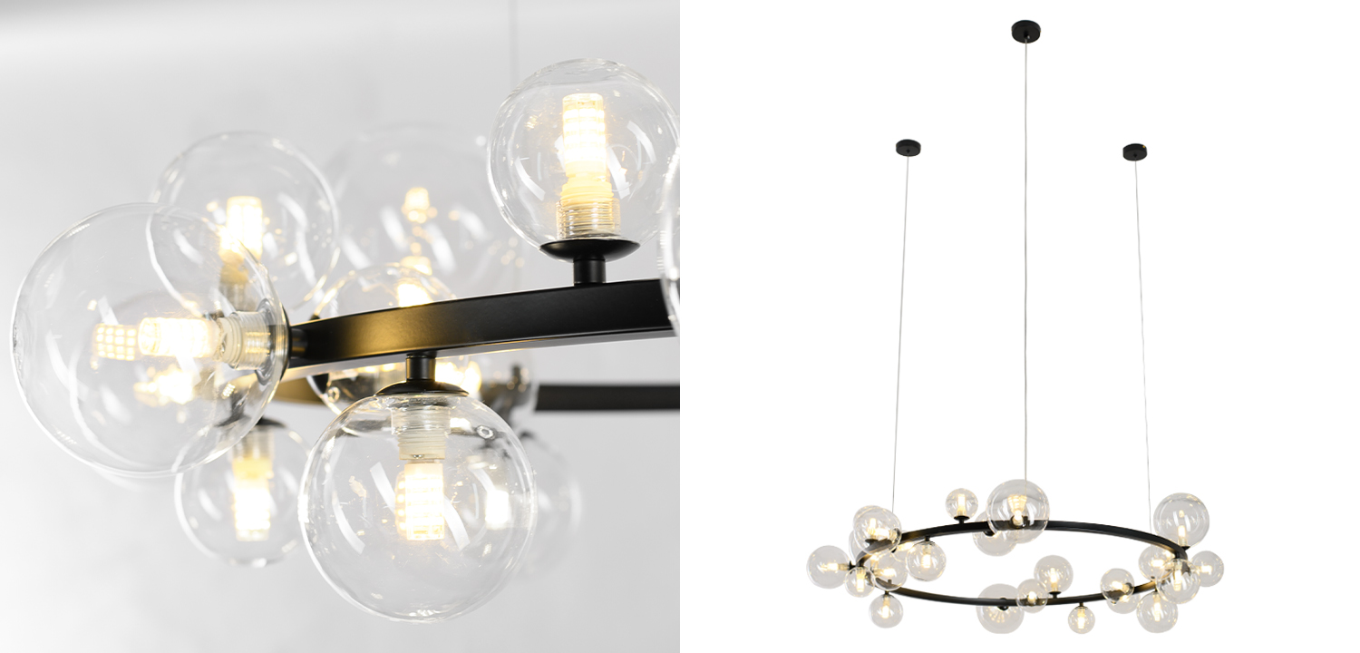 Дизайнерская кольцевая люстра IONA Сhandelier - фото №2