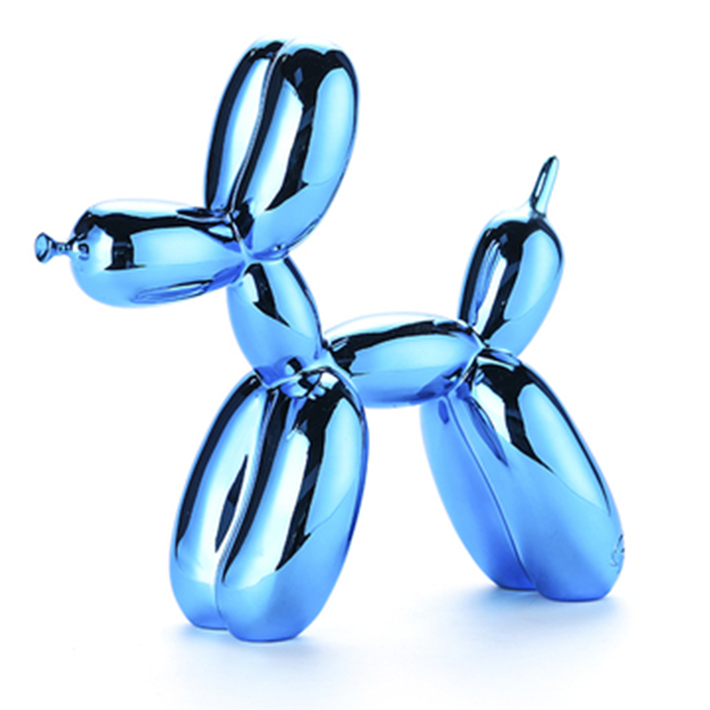 Статуэтка Jeff Koons Balloon Dog medium Blue Синий в Казани | Loft Concept 