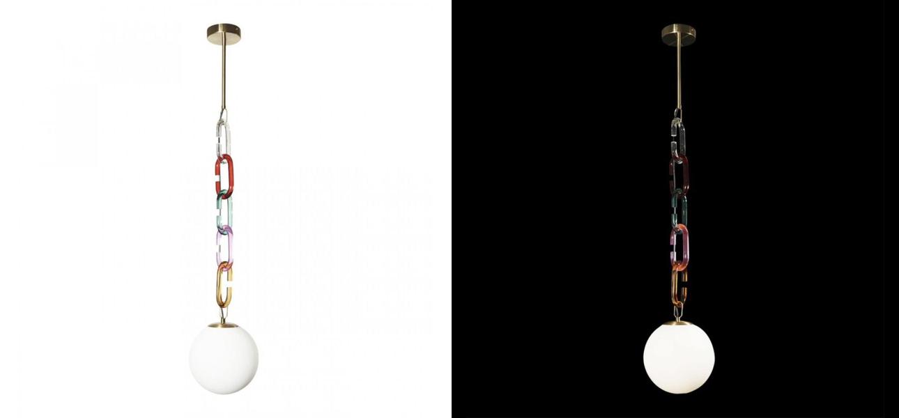 Подвесной светильник с декоративной цепью Brooklyn Studio Multi short - фото №1