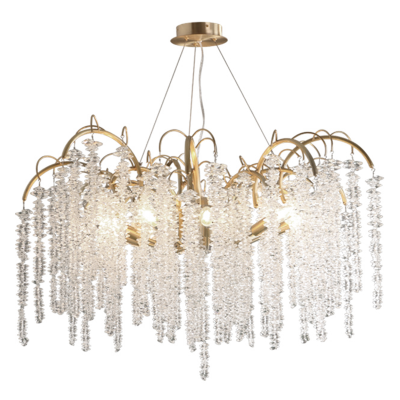 Люстра Orabel Chandelier Золотой Прозрачный (Transparent) в Казани | Loft Concept 