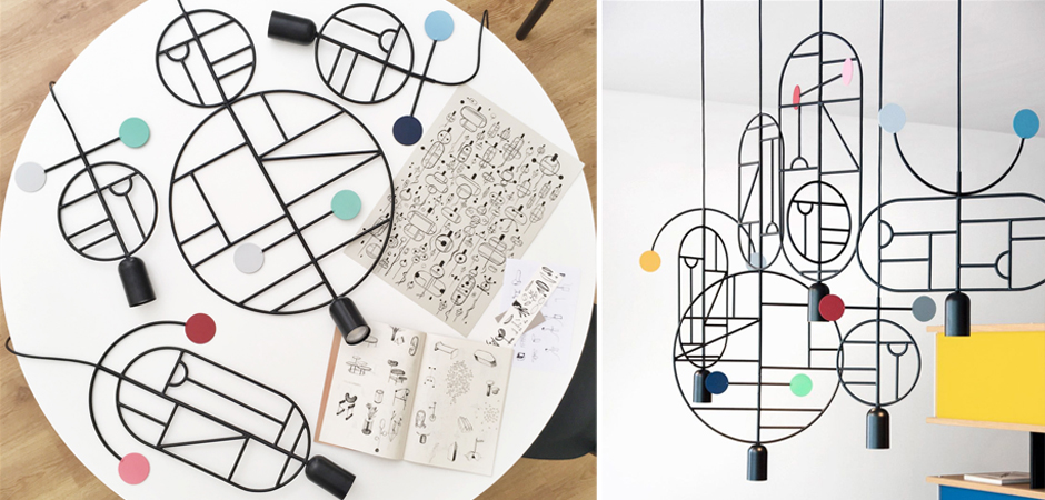 Подвесной Светильник Lines & Dots Home Adventures LDS02 Подвесной Светильник Lines & Dots Home Adventures LDS02 - Loft-Concept в Казани