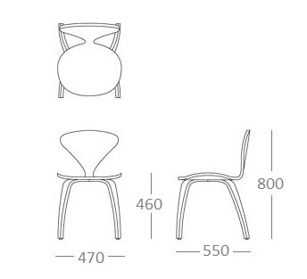 Стул Cherner Side Chair в Казани