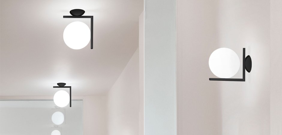 Бра Flos IC Lights C/W Black - Loft-Concept в Казани