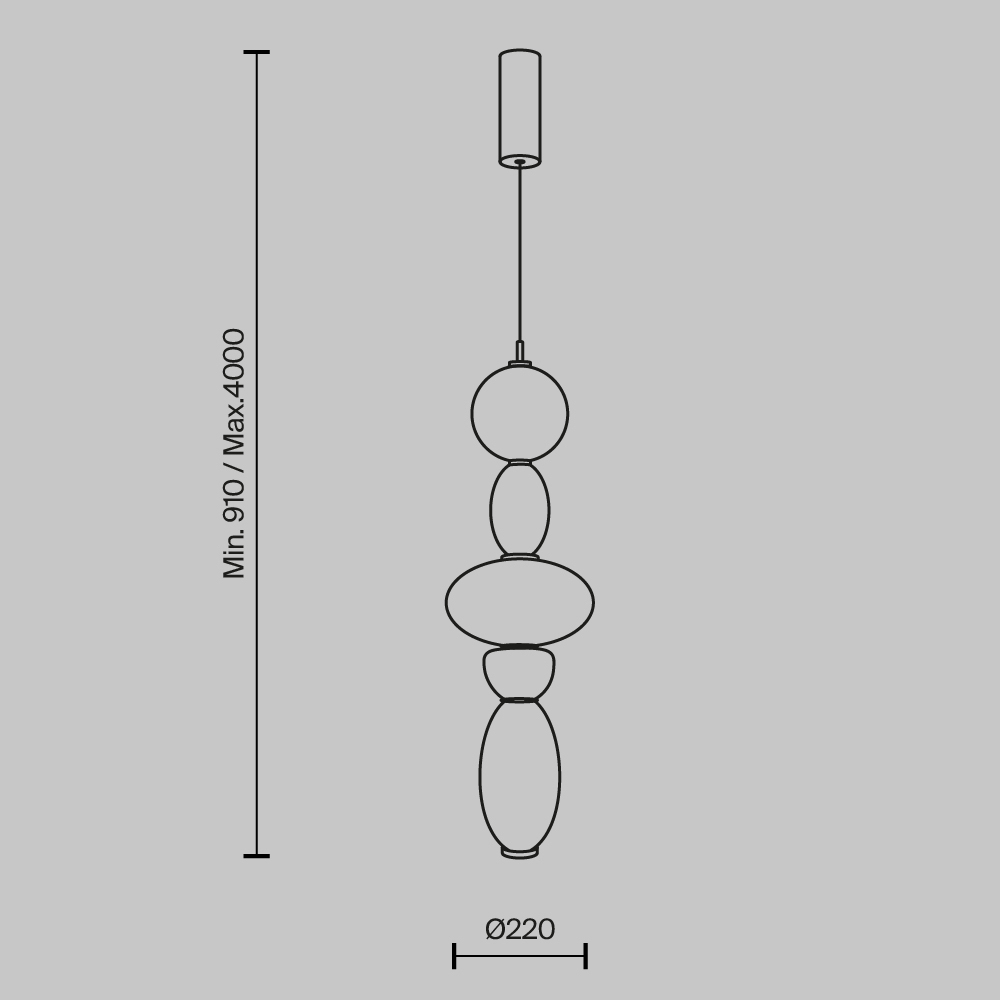 Подвесной светильник Adore LED 3000K 23Bт  в Казани