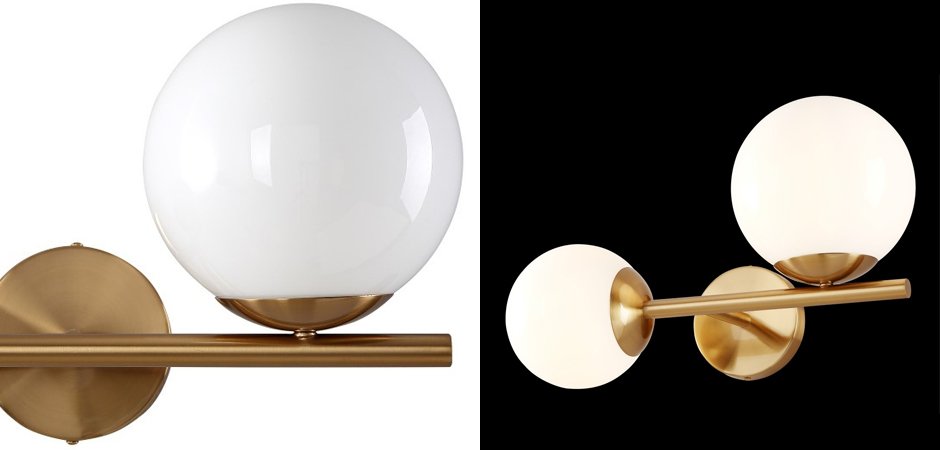 Бра Ball Top & Side Sconces Бра Ball Top & Side Sconces - Loft-Concept в Казани