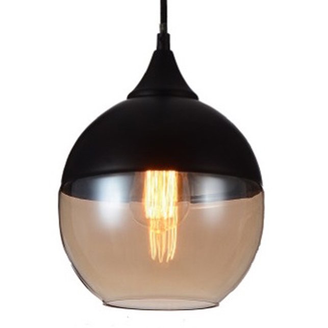 Подвесной светильник Smoke Glass Light Pendant Sphere  в Казани | Loft Concept 