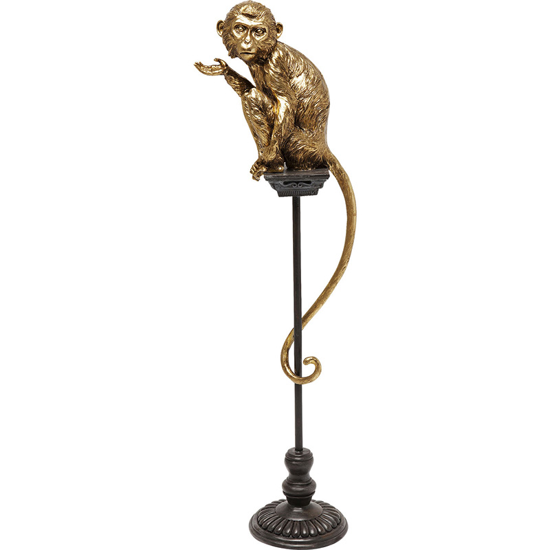 Статуэтка Golden Monkey on a stand Золотой в Казани | Loft Concept 