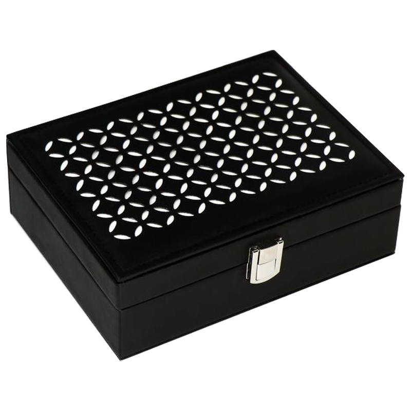 Шкатулка Vesper Jewerly Organizer Box black Черный в Казани | Loft Concept 