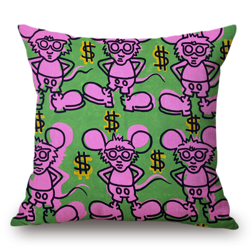 Подушка Keith Haring 12 Мульти в Казани | Loft Concept 