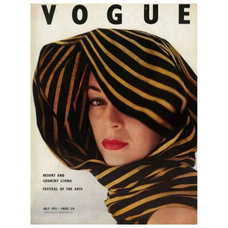 Постер Vogue Cover 1951 July  в Казани | Loft Concept 