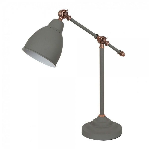 Настольная лампа Holder Table Lamp Grey Серый в Казани | Loft Concept 