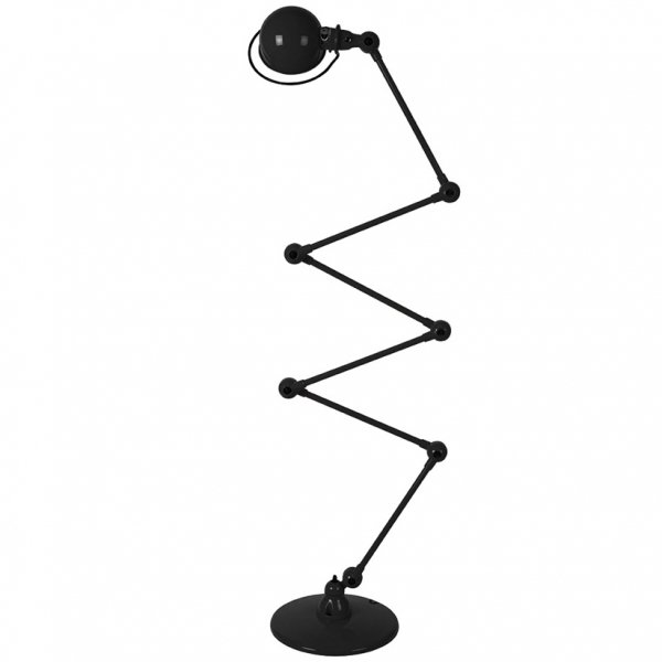 Торшер Zigzag Floor Lamp Черный в Казани | Loft Concept 